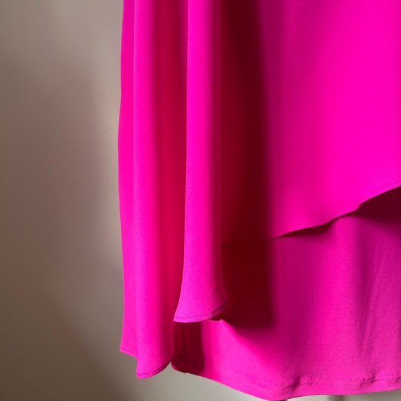 Joseph Ribkoff Barbie Pink Cocktail Dress • Size 4 - Picture 2 of 5